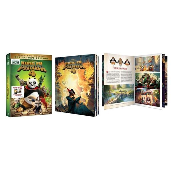 Universal Home Video - Kung Fu Panda (Blu-ray + DVD + Digital) Green - Picture 2 of 2